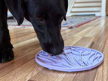 Load image into Gallery viewer, Tulip Design eMat - Enrichment Lick Mat For Dogs and Cats - With Suction Cups | USA Made